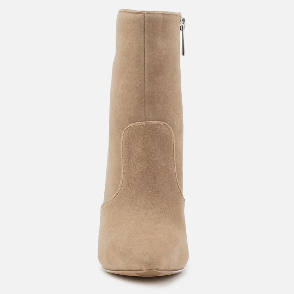 Michael Kors Blaine Suede Ankle Booties Heels - Picture 2 of 12